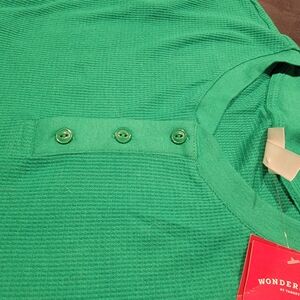 Mens Large Green Christmas Pjs